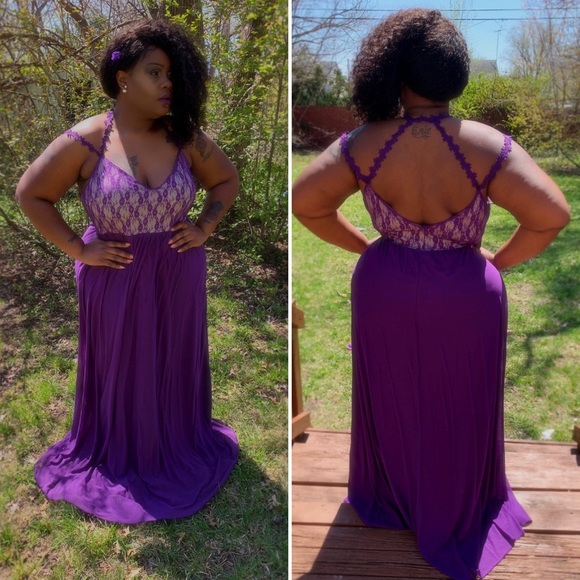 Purple Maxie dress - Picture 1 of 1